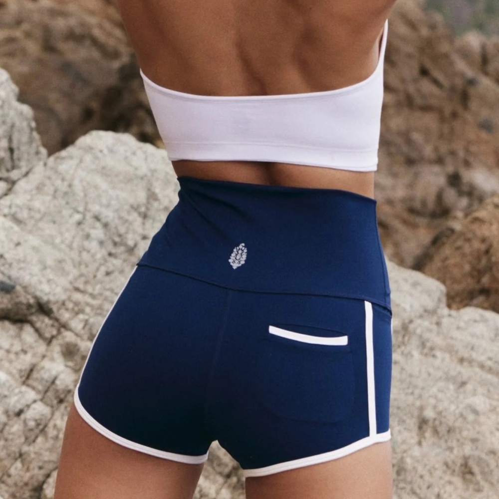 FP Movement by Free People Navy Athletic Shorts